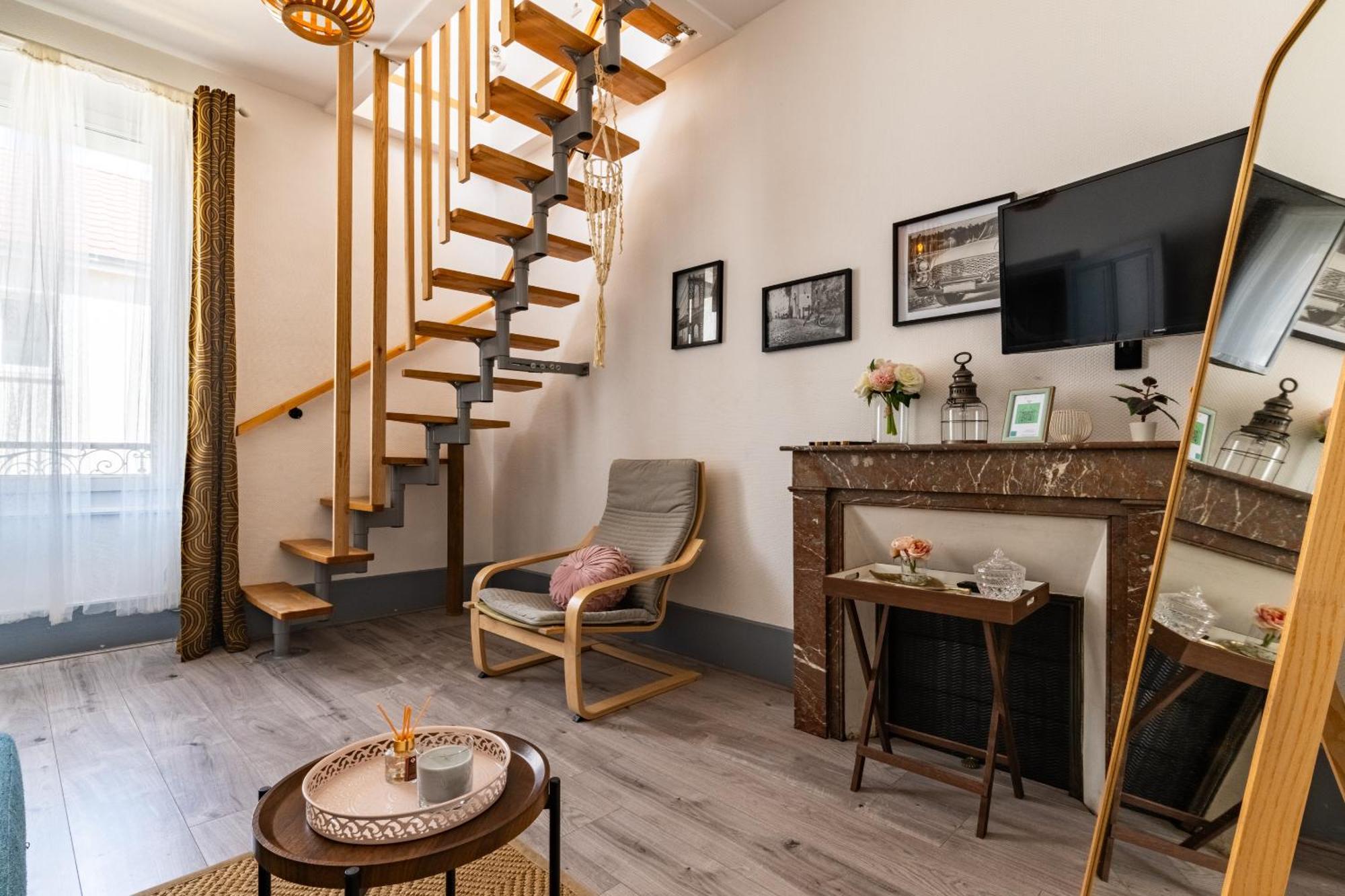Le Lotus Duplex Apartment Dijon Ruang foto